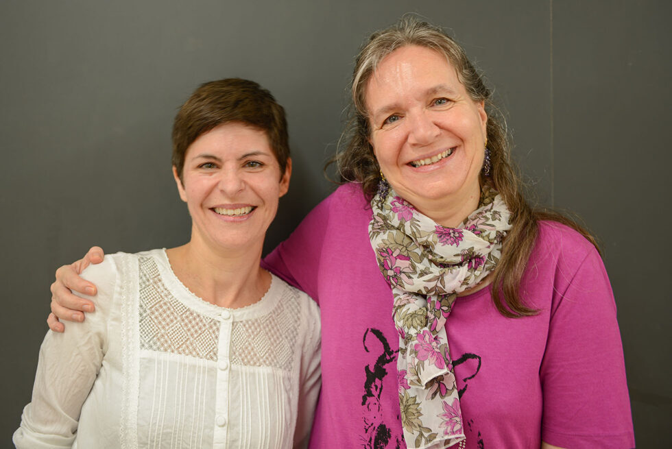 Mirjam Schuler und Françoise D'Agostino, die heutige und einstige Krippenleiterin, haben sich bereits vor über 20 Jahren im «Rösligarte» kennengelernt. Sie schätzen das persönliche und wertschätzende Klima im Team und generell im Spital Uster. 
